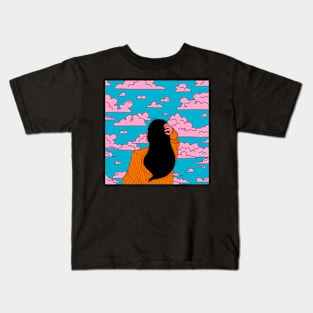 Above clouds Kids T-Shirt